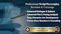 revise, edit, and provide feedback to your screenplay
