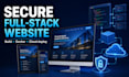 build and deploy a secure custom business website