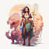 draw a dull body dnd character art