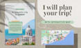plan your travel trip with interactive map