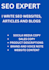 write high quality SEO blog posts and articles