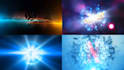 create epic electricity explode logo intro