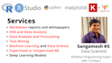 create machine leaning models using data science