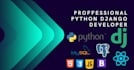 be your professional python django full stack web developer