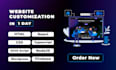 customize wordpress, HTML, CSS, javascript typescript, react, nodejs, firebase