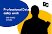 efficient data entry services