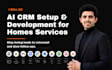 build CRM with ai automation for solar, cleaning and landscaping, pest control