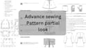 do advanced sewing illustrations with written instructions