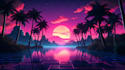 create stunning synthwave ai art for your youtube channel