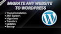 migrate any cms website to wordpress