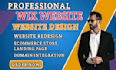 create professional wix website