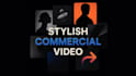 create a stylish commercial brand video