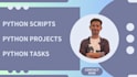 do python programming, python task, python project, python scripts