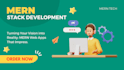 build mern stack website using react,nodejs,mongodb,express