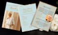 design funeral program template