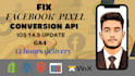setup or fix facebook pixel shopify, conversion API, ga4 properly