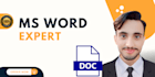 do unique ms word assignments and documents, ms word expert
