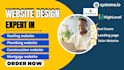 your gohighlevel website, wix website,systemeio funnel builder