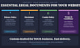 draft privacy policy disclaimer cookie policy terms and conditions