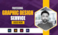 be your graphic designer for unlimited graphics work
