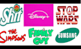 recreate, spoof, remake, parody a logo with your words