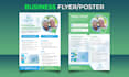 design a clean business flyer
