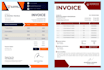 provide eye catching invoice design templates