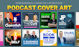 do professional podcast cover art design