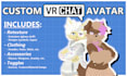 retexture or edit your vrchat avatar, including items, clothing, etc