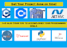 do your c cpp python csharp and java projects