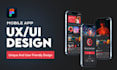 do UI UX design for your mobile app in figma