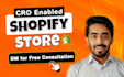 do shopify store design, website development and redesign