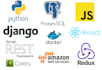 be your professional full stack python django react js web developer