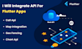 do API and firebase integration in flutter app for android and ios