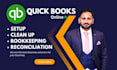 setup, cleanup, and bookkeeping in quickbooks online