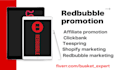 do redbubble promotion, clickbank affiliate link etsy traffic shopify marketing