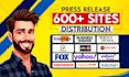 do professional press release distribution and press release writing