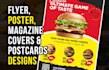 design custom stylish flyer, magazine, postcard