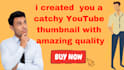 created eye catchy youtube thumbnail with amazing quality