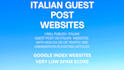 do italian guest post on italian websites