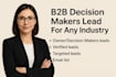 collect b2b leads and decision makers for your business