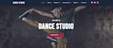 design professional dance website, dance studio website, yoga website