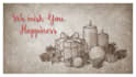 customize christmas and new year greetings video