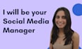 be a social media manager
