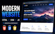 develop professional animated HTML, CSS and js website