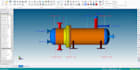 design pressure vessel as per asme sec viii div 1 2  en 13445