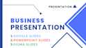 design presentation slides and google slides using  figma