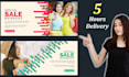 design website banners, sliders, shopify banners or ads