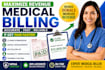do medical billing, credentialing, denial and ar followup
