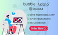build bubble io app, bubble web app, bubble openai chatgpt bubble mvp developer